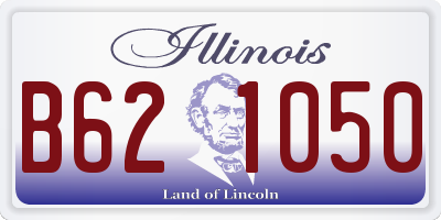 IL license plate B621050