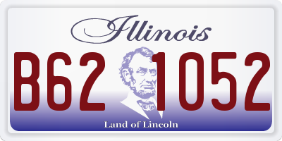 IL license plate B621052