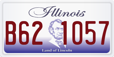 IL license plate B621057