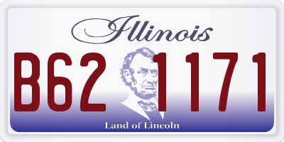 IL license plate B621171