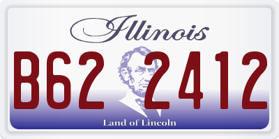IL license plate B622412