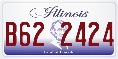 IL license plate B622424