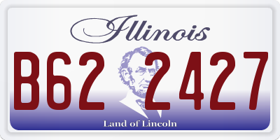 IL license plate B622427