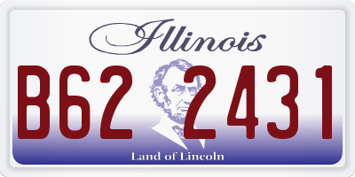 IL license plate B622431