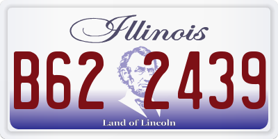 IL license plate B622439