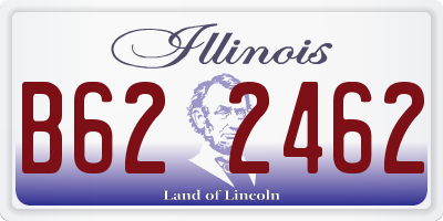 IL license plate B622462
