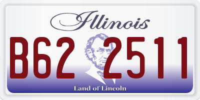 IL license plate B622511
