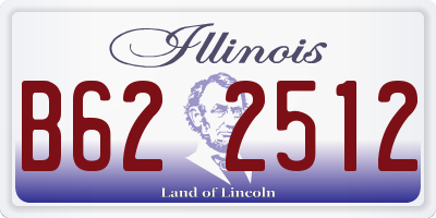 IL license plate B622512