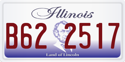 IL license plate B622517