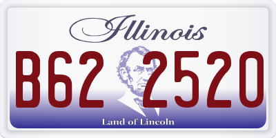 IL license plate B622520