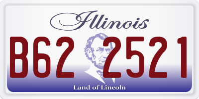 IL license plate B622521