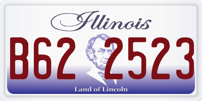 IL license plate B622523