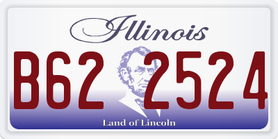 IL license plate B622524