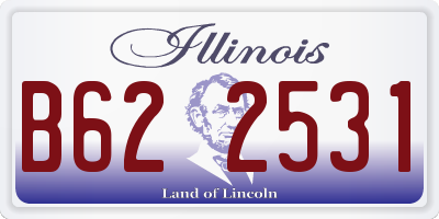 IL license plate B622531
