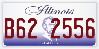 IL license plate B622556