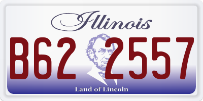 IL license plate B622557
