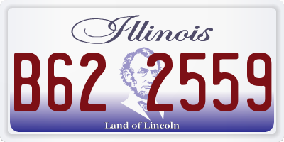 IL license plate B622559