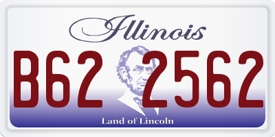 IL license plate B622562