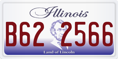 IL license plate B622566