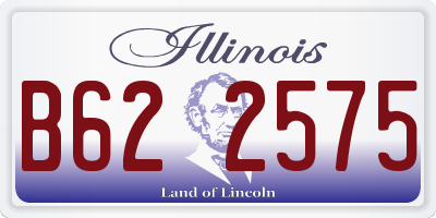 IL license plate B622575