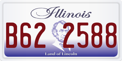 IL license plate B622588