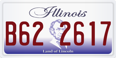 IL license plate B622617