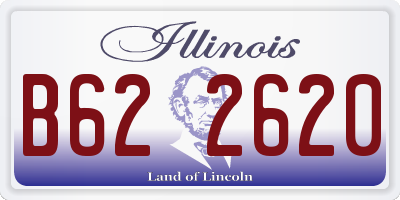 IL license plate B622620