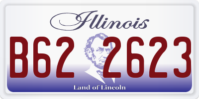 IL license plate B622623
