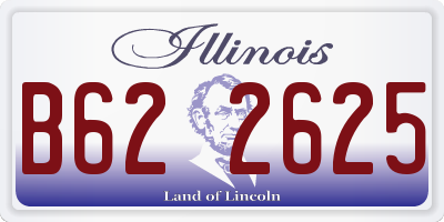 IL license plate B622625