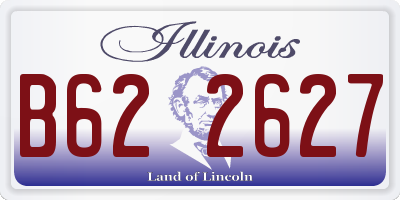 IL license plate B622627