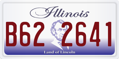 IL license plate B622641