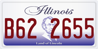 IL license plate B622655