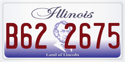 IL license plate B622675