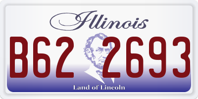 IL license plate B622693
