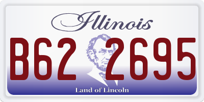 IL license plate B622695