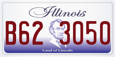 IL license plate B623050