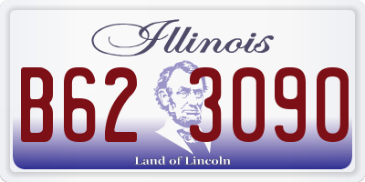 IL license plate B623090