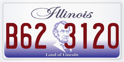 IL license plate B623120