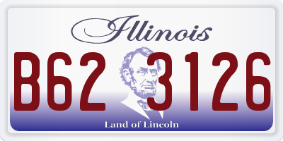 IL license plate B623126