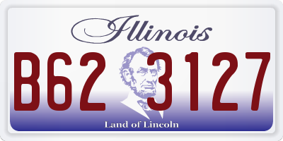 IL license plate B623127