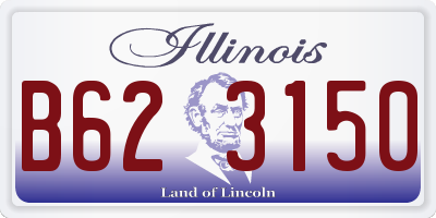 IL license plate B623150