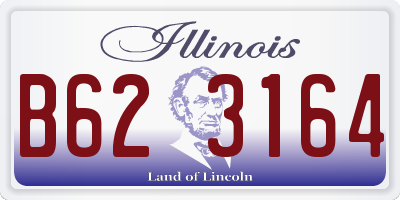 IL license plate B623164