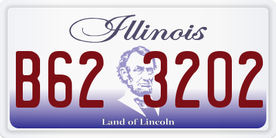 IL license plate B623202