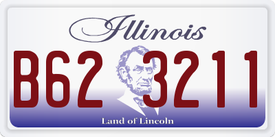 IL license plate B623211