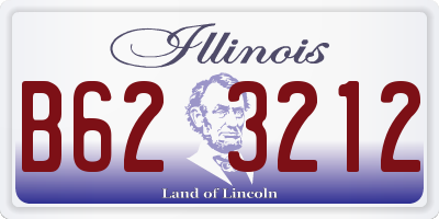 IL license plate B623212