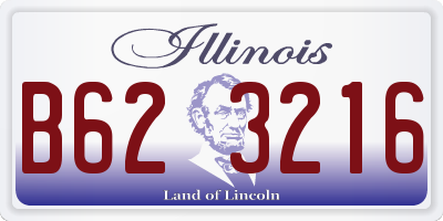 IL license plate B623216