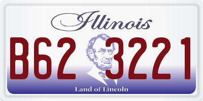 IL license plate B623221