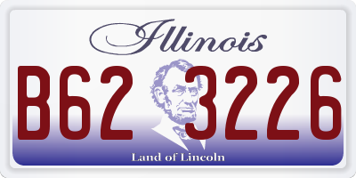 IL license plate B623226