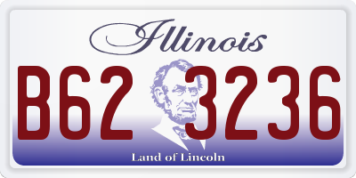 IL license plate B623236