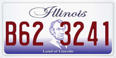 IL license plate B623241